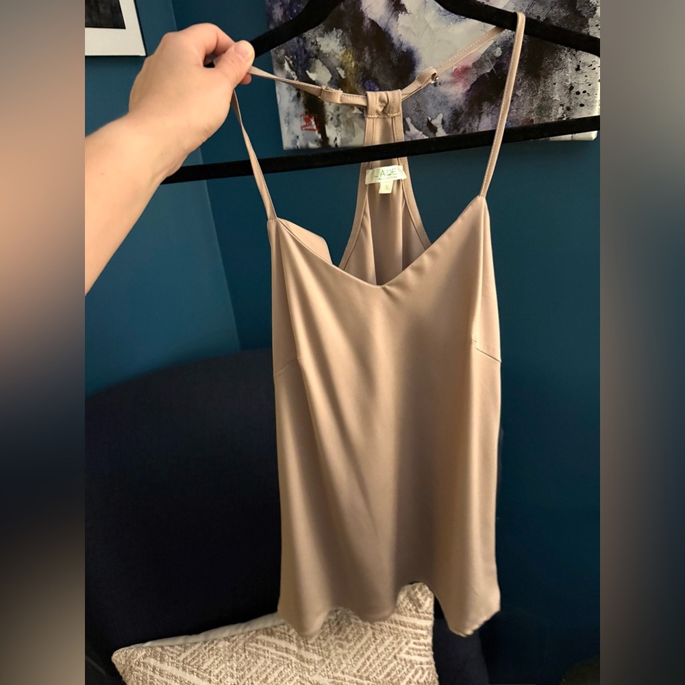 Jade Tan Camisole Top
